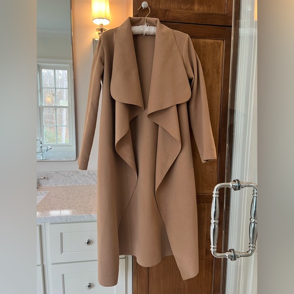 Size 0/XS/Small Camel Double Breasted Peacoat - Picture 1 of 3